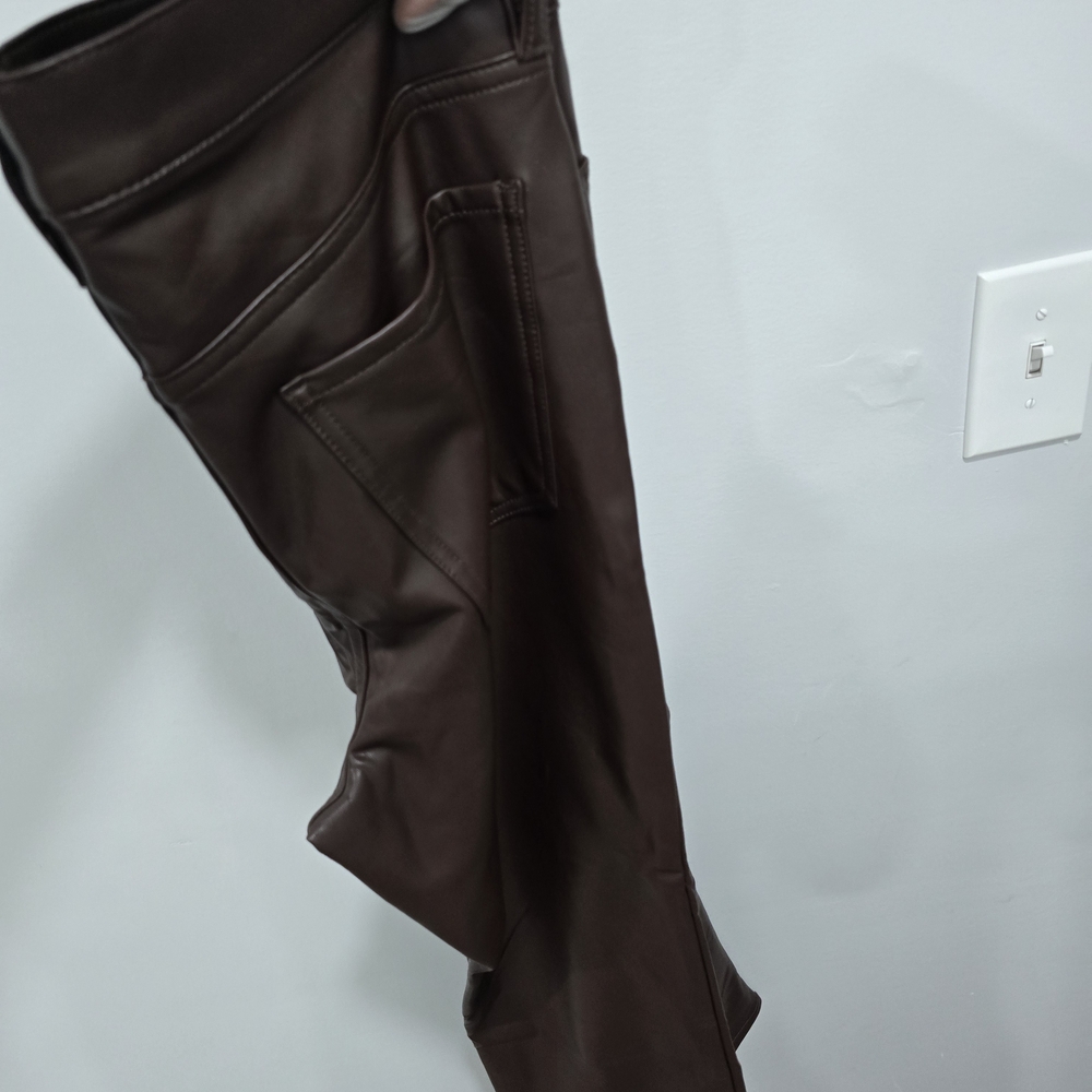 Banana Republic Brown Leather Pants